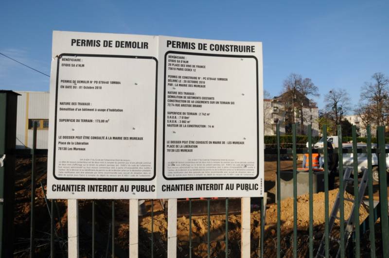 PERMIS DE CONSTRUIRE